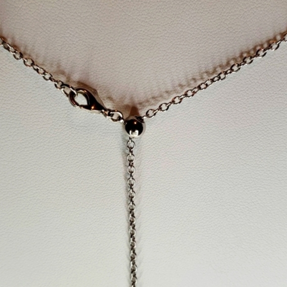 Touchstone Crystal Garden Magic Pendant Necklace, in Blue - Picture 6 of 8